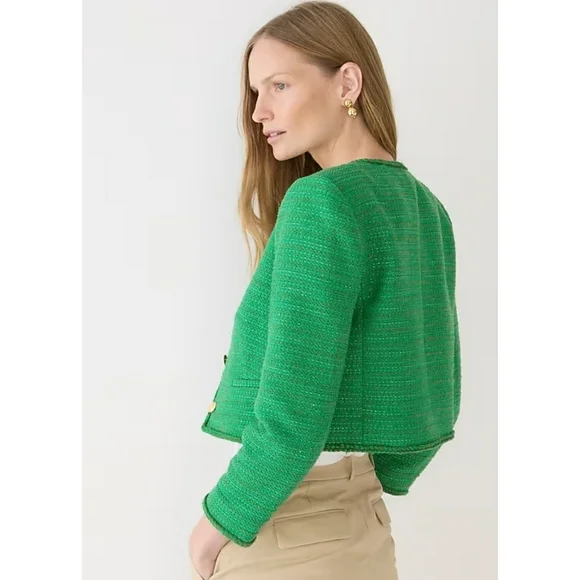 J.Crew Louisa lady jacket in sequin tweed